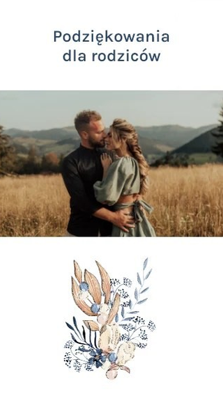 Podziękowania dla rodziców w formie wideo